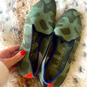 Rothy’s camo loafer